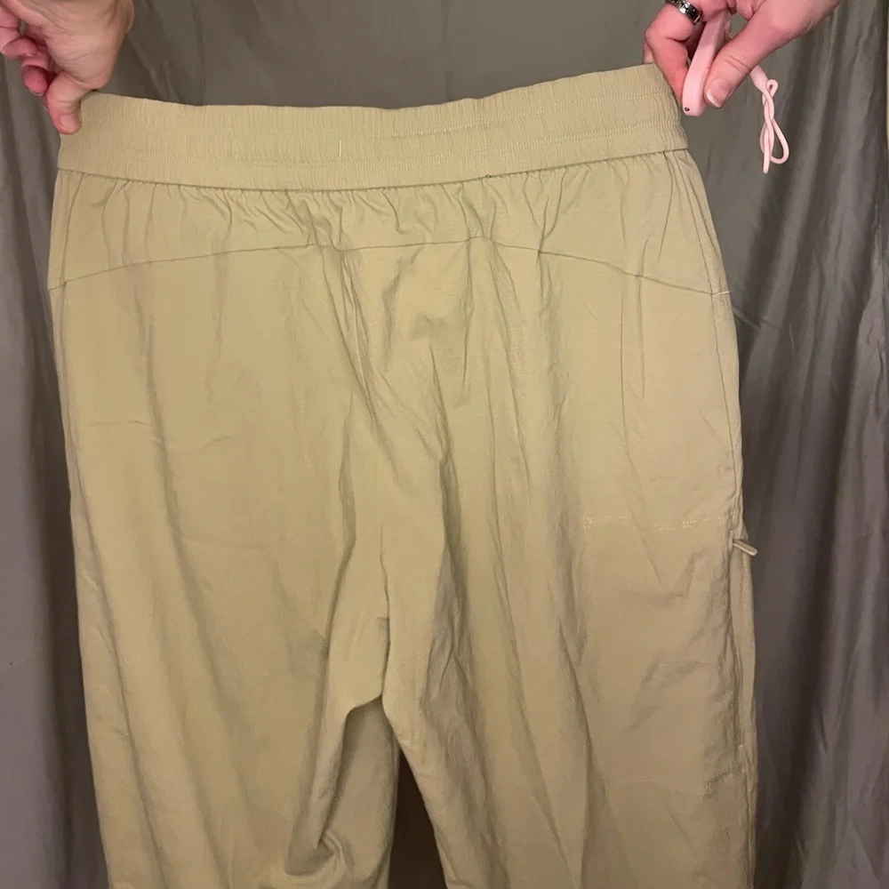 Athleta Tan Drawstring Track Joggers - Picture 5 of 11